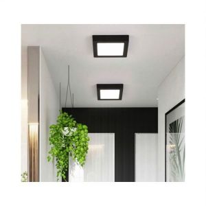PANEL LED  APLICAR CUADRADO 12W NEGRO MACROLED - Vista 7