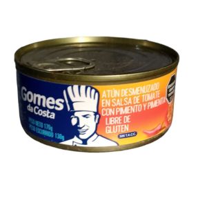 LATA DE ATUN DESMENUZADO C/ TOMATE PICANTE GOMES 170 GR X 12 UNIDADES - Vista 3