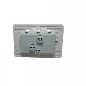 BASTIDOR JELUZ VERONA MITO COMPLETO TOMA DOBLE PUENTEADO ESPECIAL  BL/BL - Vista 2