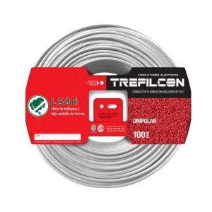 CABLE TREFILCON UNIPOLAR LIBRE DE HUMO 2.5MM X 100 MTS