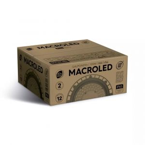 ARTEFACTO COLGANTE GALPONERA LED 100W FRIO MACROLED - Vista 3