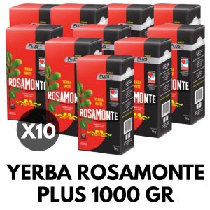 YERBA ROSAMONTE PLUS 1000 GR X 10 UNIDADES - Vista 1