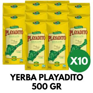 YERBA PLAYADITO 500 GR X 10 UNIDADES - Vista 1