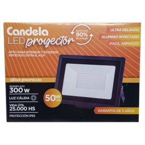 REFLECTOR LED 50W EXTERIOR CANDELA - Vista 3