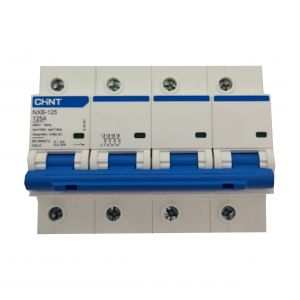 LLAVE TERMICA TETRAPOLAR 4X125A 10KA CURVA C CHINT
