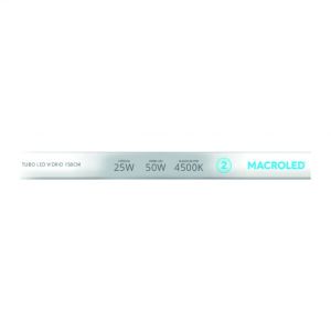 TUBO LED 25W T8 150 CM VIDRIO MACROLED - Vista 3