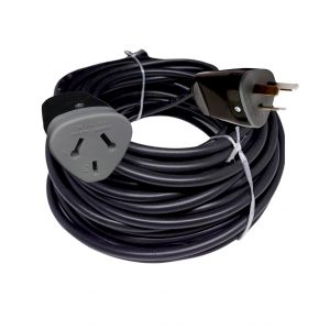 ALARGUE PROLONGADOR NEGRO 3X0.75 MM 15 MTS