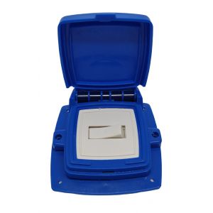 LLAVE 1 PUNTO CAPSULADO P/ EMBUTIR AZUL EXULTT