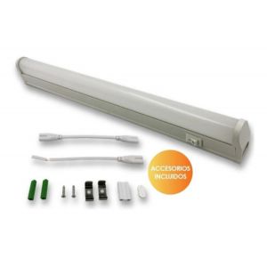 LISTON LED 5W 30 CM T5 FRIO PVC 220V IP20 CANDELA - Vista 1