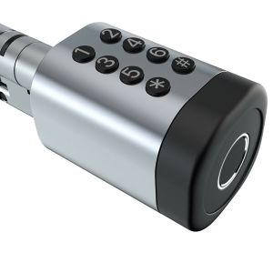 CERRADURA SMART PARA CILINDRO (CLAVE+APP+HUELLA) - Vista 1