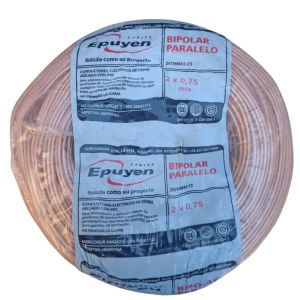 CABLE BIPOLAR PARALELO CRISTAL 0.75MM X METRO EPUYEN - Vista 2
