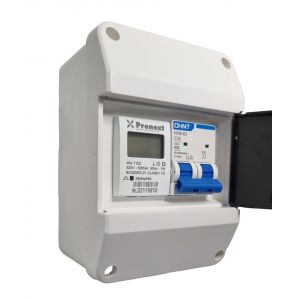 TABLERO + TERMICA 2X32 + MEDIDOR MONOFASICO SIN RESET 65A WA 1102 PRONEXT - Vista 1