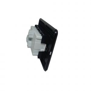 BASTIDOR JELUZ MITO COMPLETO TOMA DOBLE PUENTEADO ESPECIAL BL/NG - Vista 1