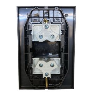 LLAVE ARMADA DOBLE TOMA JELUZ PLATINUM NEGRO - Vista 3