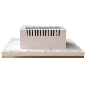 LLAVE LUZ PARED INTERRUPTOR WIFI TOUCH SMART 3 CANAL C/ CAPACITOR 7A MACROLED ROMA - Vista 4