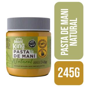PASTA DE MANI MANI KING NATURAL 245 GRS - Vista 1