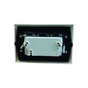 SET ARMADO TOMACORRIENTE DOBLE (1 MODULO) ESPECIAL LINEA URBANA EXULTT - Vista 3