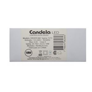DRIVER PARA PANEL 18W 110MA CANDELA - Vista 4