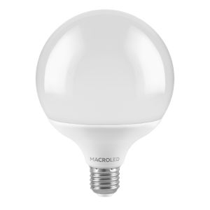 LAMPARA GLOBO CHICO LED 14W E27 MACROLED - Vista 3