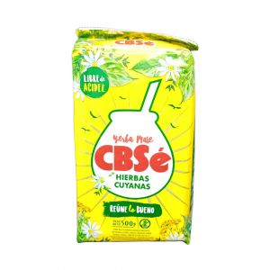 PAQUETE YERBA CBSE HIERBAS CUYANAS 500 GR PAQUETE YERBA CBSE HIERBAS CUYANAS 500 GR