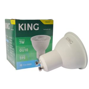 LAMPARA DICROICA LED 7W GU10 KING - Vista 2