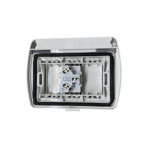 TAPA CAPSULADA EXTERIOR MEMBRANA + 1 TOMACORRIENTE - EXULTT URBANA - Vista 2