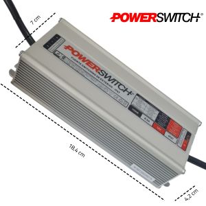 FUENTE LED SWITCHING 12V 8.5 100W IP67 POWER SWITCH - Vista 5
