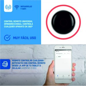 CONTROL  REMOTO WIFI P/ ALEXA / GOOGLE HOME DOMOTICA - Vista 3