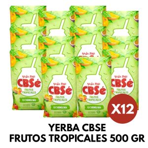 YERBA CBSE FRUTOS TROPICALES 500 GR X 12 UNIDADES - Vista 1