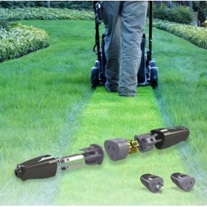 FICHA MACHO Y HEMBRA ESPECIAL 3 PATAS 10A AXIAL BLANCO EXULTT - Vista 2