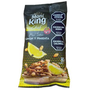 MANI KING CHEFF LIMON Y PIMIENTA 80 GRS X30 UNIDADES - Vista 2