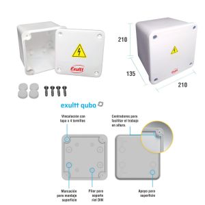 KIT ALARMA DE INCENDIO CON UPS Y BATERIA - Vista 5