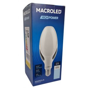 LAMPARA HIGHPOWER LED 80W E40 MAGNOLIA PVC/ALUM MACROLED - Vista 3