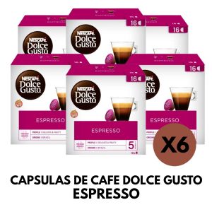 CAPSULAS DE CAFE DOLCE GUSTO ESPRESSO X 6 UNIDADES - Vista 1