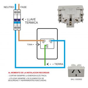 MODULO 1 TOMACORRIENTE 10A ESPECIAL LINEA URBANA EXULTT - Vista 4