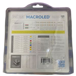 CINTA LED 40W 12V 2835 IP 45 X 5 MTS MACROLED - Vista 7