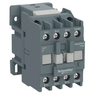 CONTACTOR 18A 3POLOS TRIPOLAR CONTACTO AUXILIAR NC SCHNEIDER - Vista 1