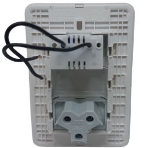 LLAVE TOMA 10A Y USB CARGA RAPIDA 3 AMP JELUZ MITO BL/BL - Vista 2