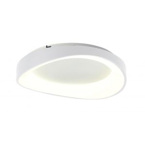 PLAFON LED ACERO BLANCO 36W DISEñO MINIMALISTA