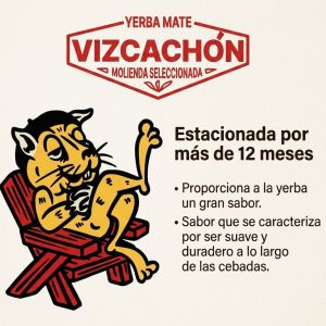 YERBA POR PACK DE 10 DE 500G VIZCACHON - Vista 1