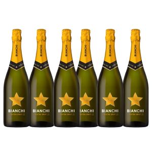VINO ESPUMANTE BIANCHI CHAMPAGNE EXTRA BRUT 750 CC X6 UNIDADES