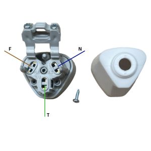FICHA HEMBRA 3 PATAS 10A AXIAL EXULTT - Vista 4