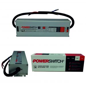 FUENTE LED SWITCHING 12V 12.5A 150W IP67 POWER SWITCH - Vista 1