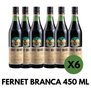 FERNET BRANCA BOTELLA 450 ML X 6 BOTELLAS - Vista 1