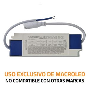 DRIVER PARA PANEL 40W 30X120 MACROLED - Vista 4