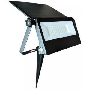 PROYECTOR SOLAR 30W FRIA C/ESTACA IP65 CANDELA