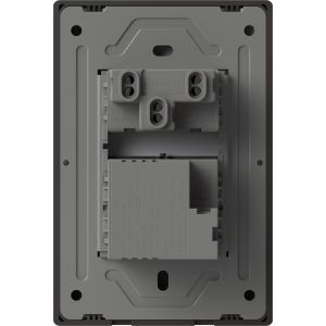 SET ARMADO TECLA Y USB-C MILAN GRIS MACROLED (1 PUNTO Y 2 USB-C) 10A C/ BASTIDOR METALICO - Vista 1