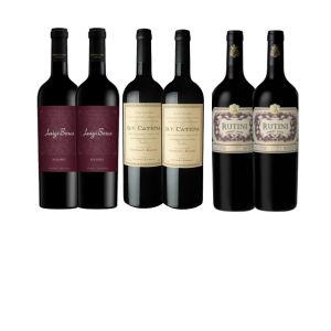 VINO LUIGI BOSCA + RUTINI + DV CATENA ZAPATA CAJA X 6