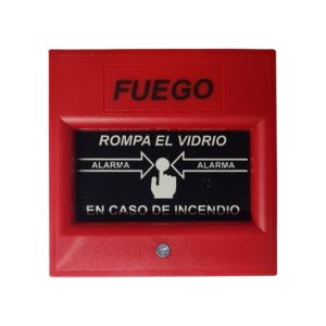 BOTON PANICO ACTIVACION DE ALARMA ROTURA VIDRIO ROJO PRONEXT - Vista 1