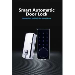 CERRADURA SMART DE TRABA DE ACERO + APP + CLAVE + LLAVE MECÁNICA PRONEXT - Vista 3